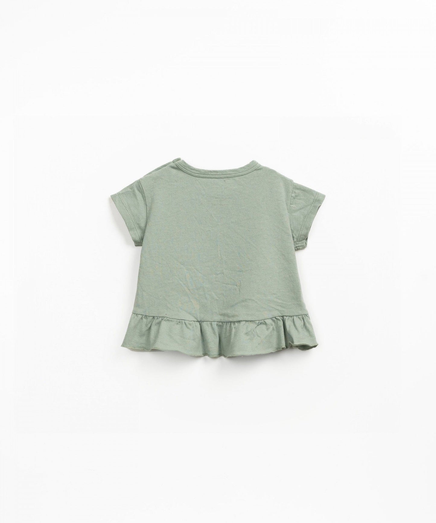 T-shirt in cotone fiammato