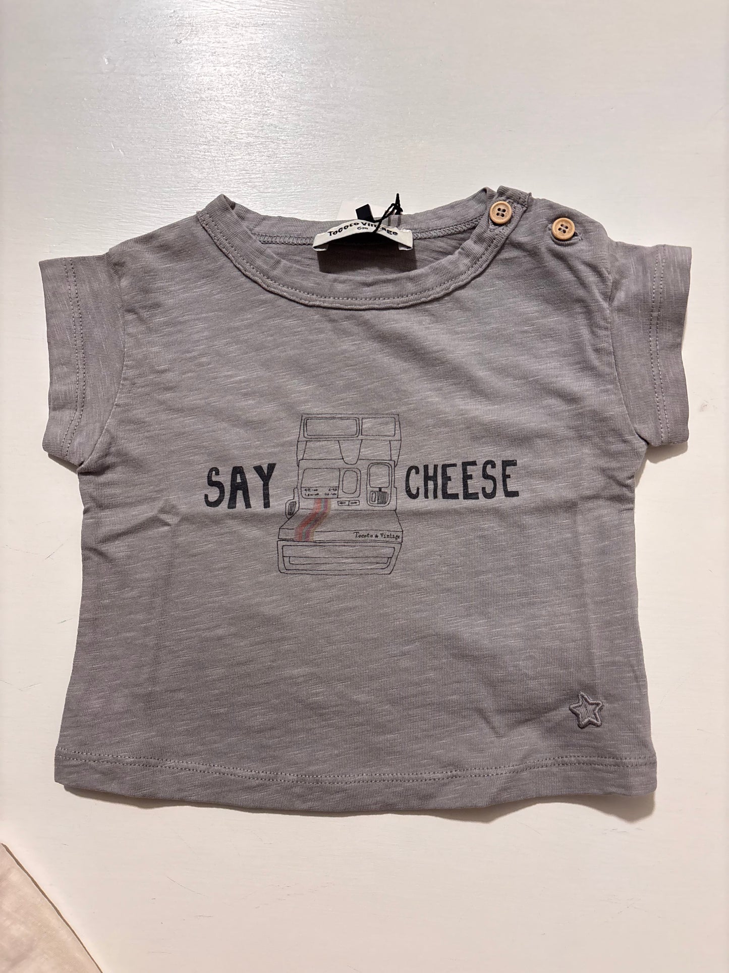 T-SHIRT SAY CHEESE