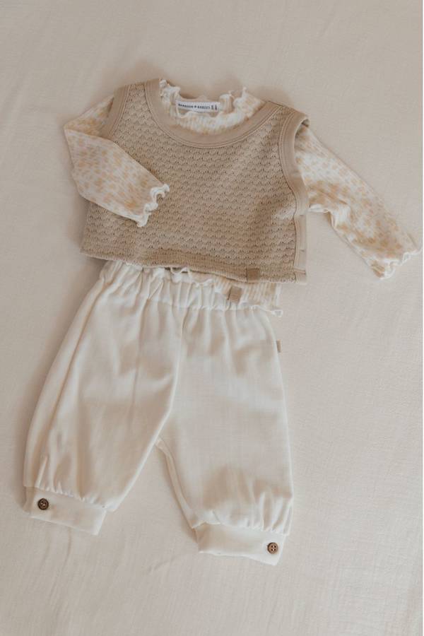 T-shirt maniche lunghe a costine