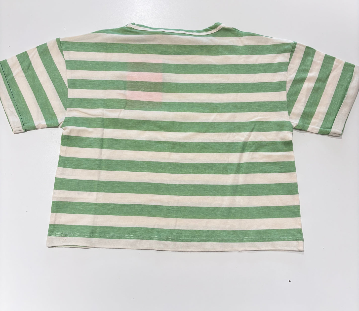 T-SHIRT RIGHE VERDE