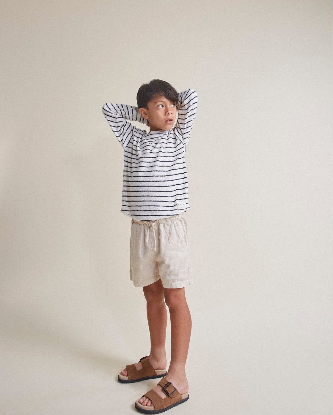 LINEN BERMUDA