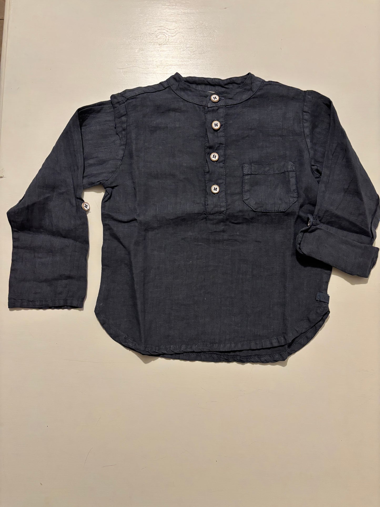 LINEN KURTA SHIRT