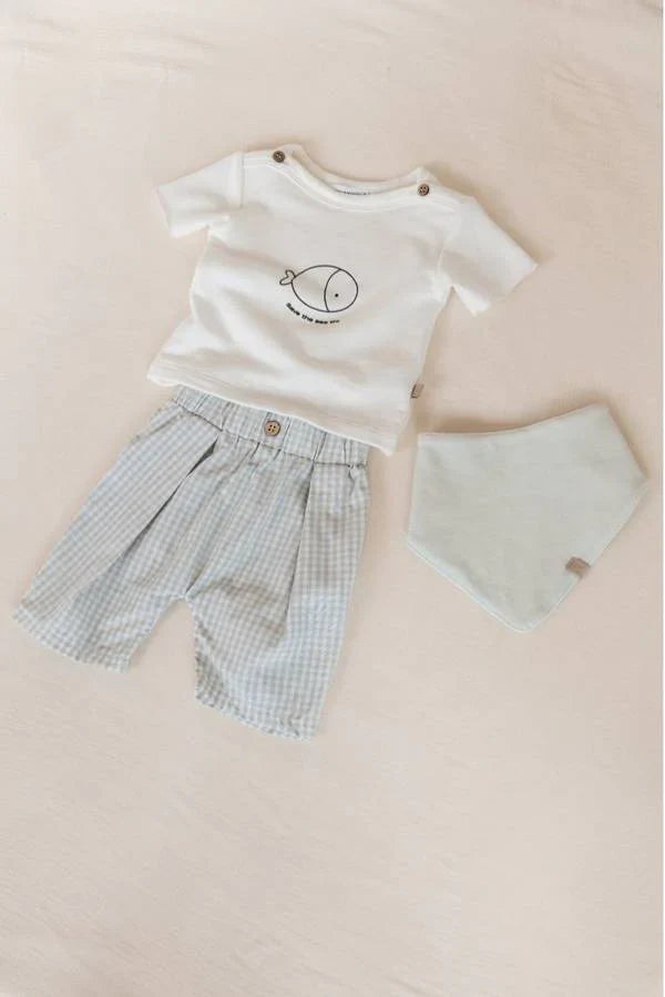 T-shirt a maniche corte con stampa