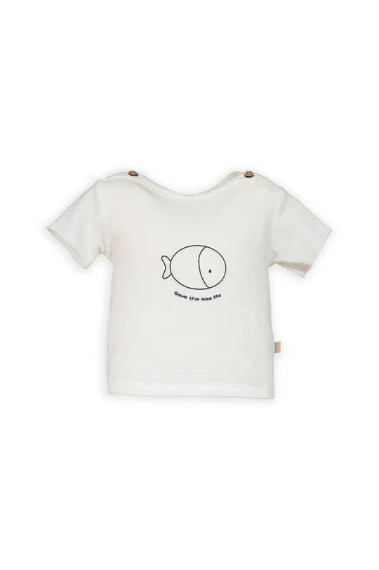 T-shirt a maniche corte con stampa