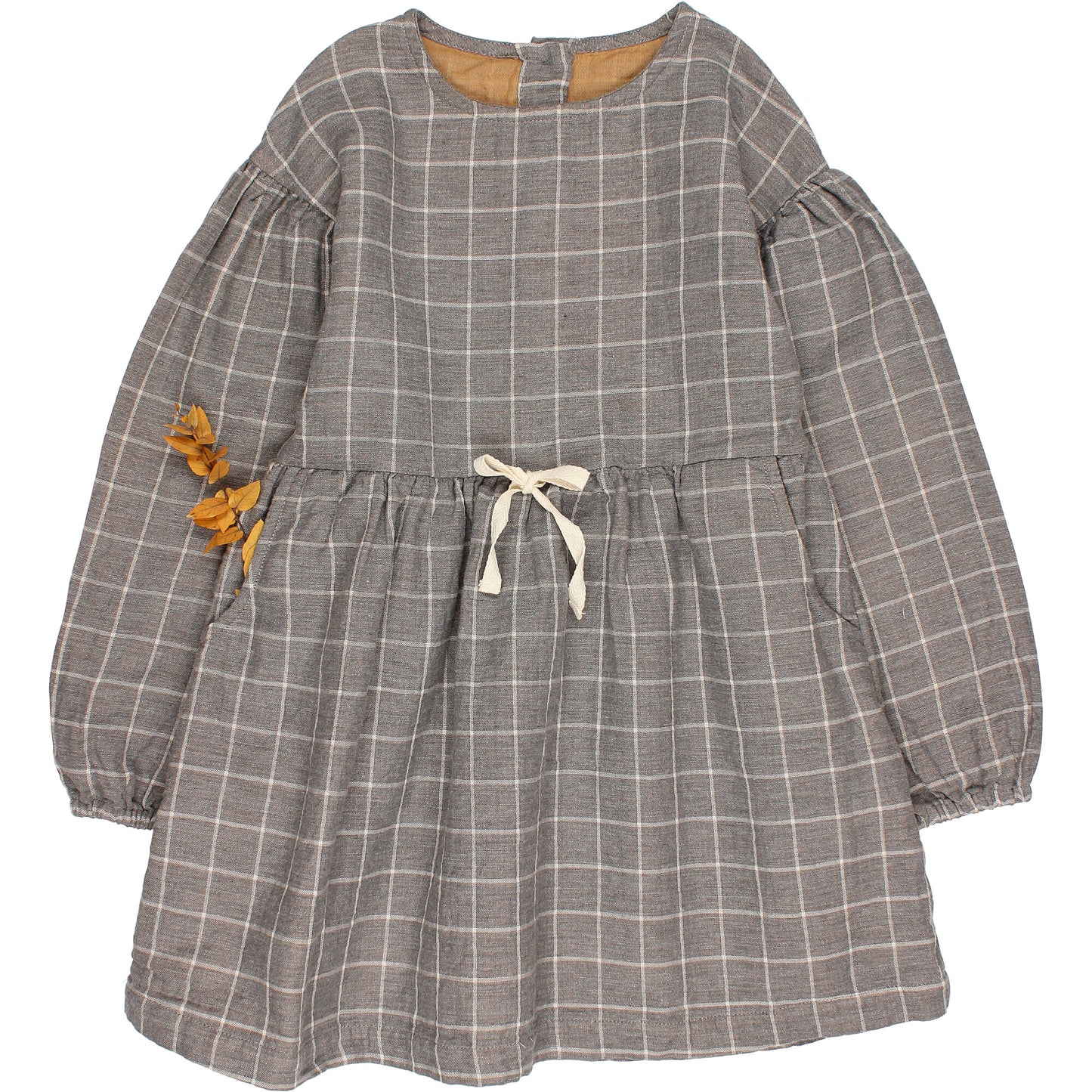 CHECK DRESS