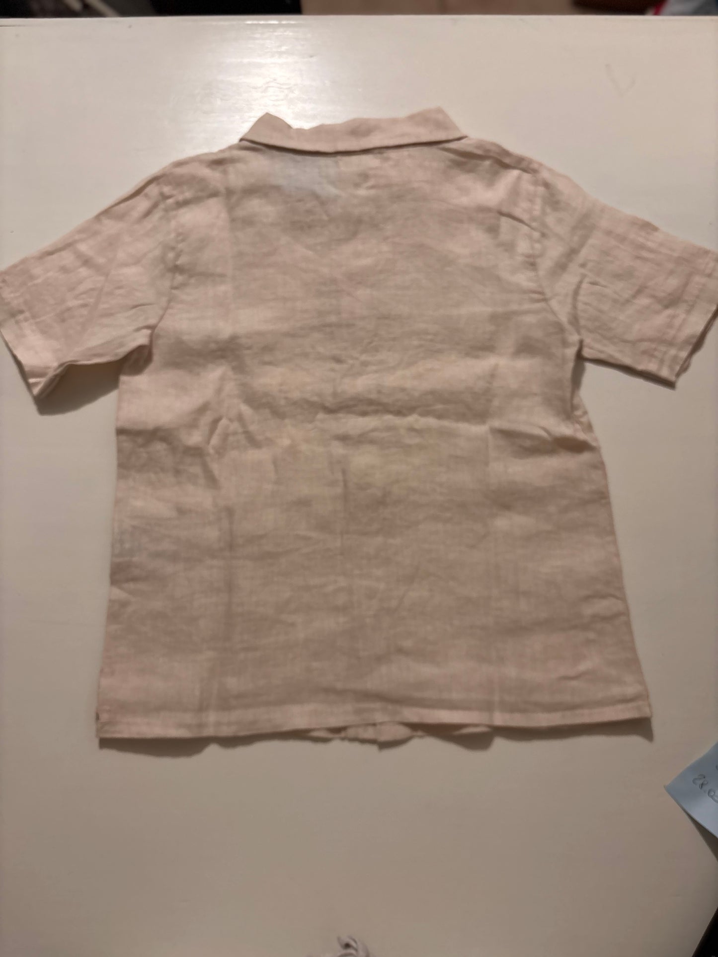 CAMICIA MC LINO