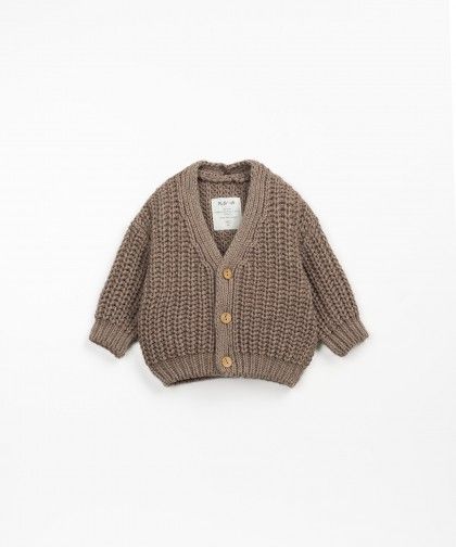 CARDIGAN TRECCIA