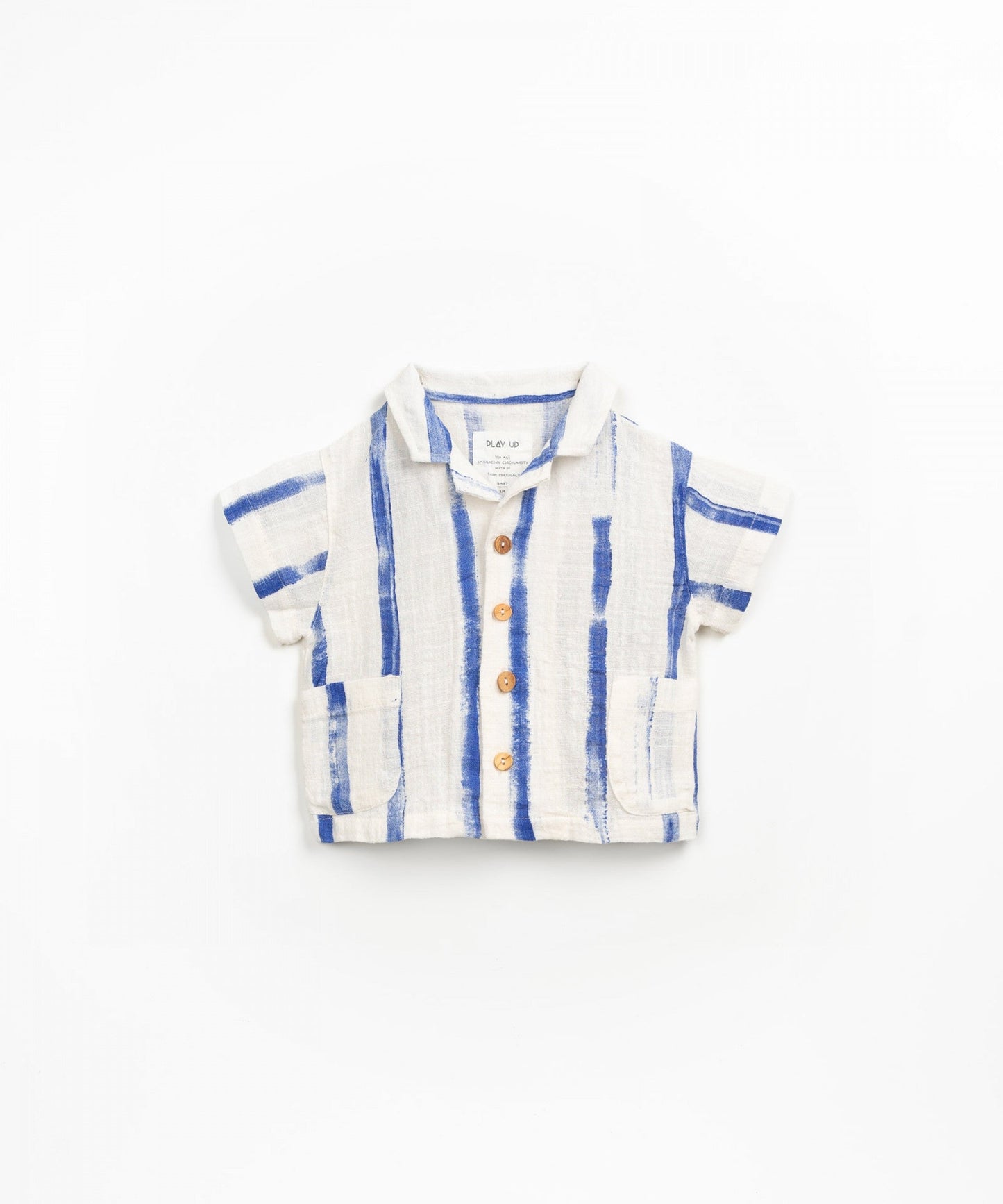 Camicia in tessuto a righe
